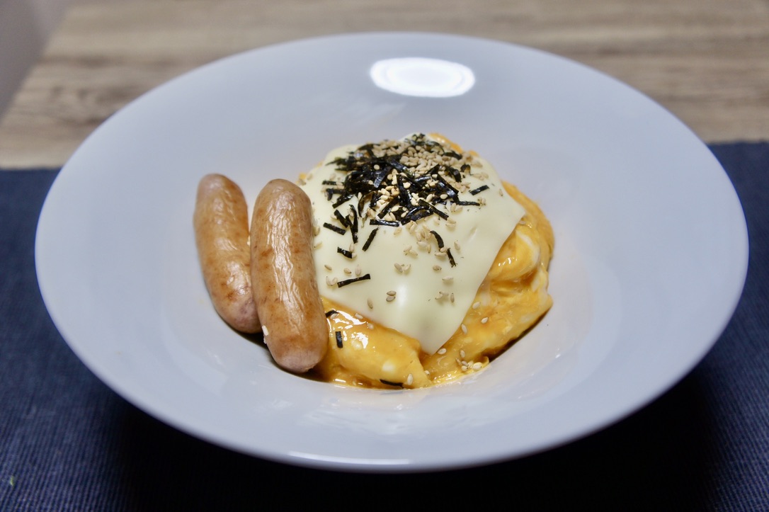 ブルダックチーズエッグ 